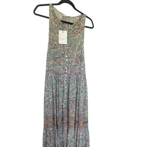Spell & The Gypsy Collective Women’s Oasis Maxi Dress Opal Medium NWT